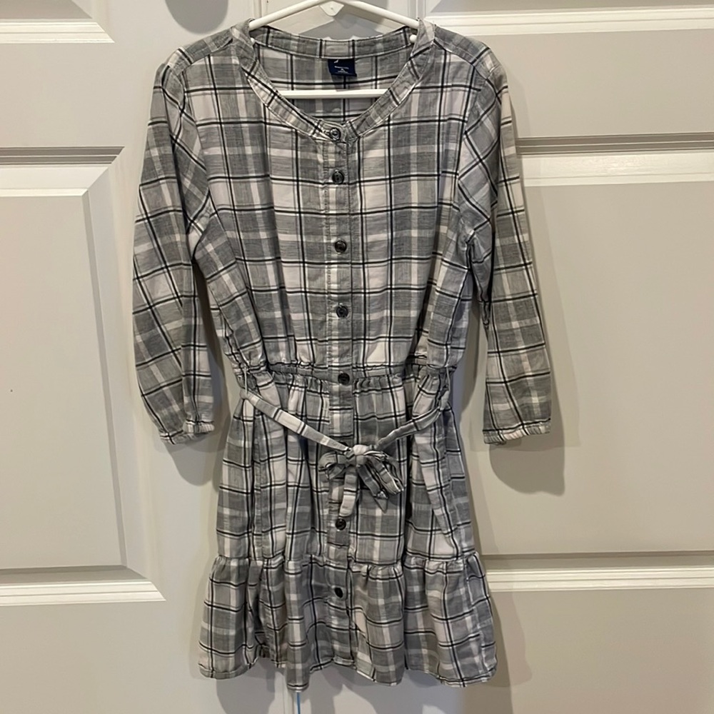 Gap plaid dress
